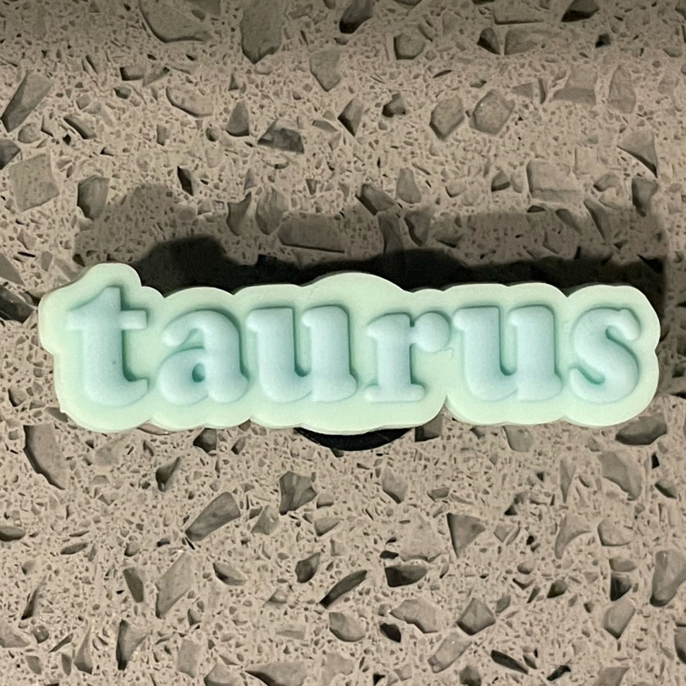 7/$10 Astrology Taurus Jibbitz for Crocs